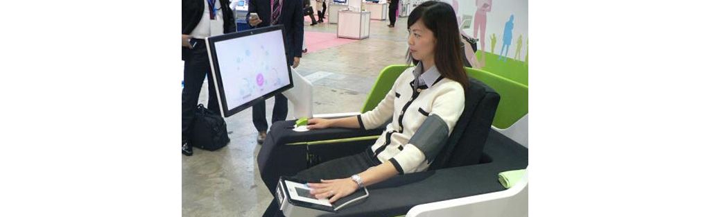 夏普新技术：坐在椅子上就可以进行全面健康检查