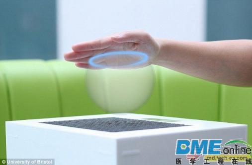 超声技术可让外科医生“碰触”全息影像