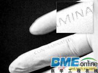 “丝墨水”可制造感应细菌的医用手套