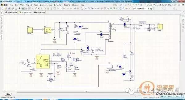 简单的反激开关电源调试