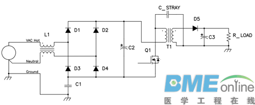 解决隔离式开关的传导性共模辐射问题