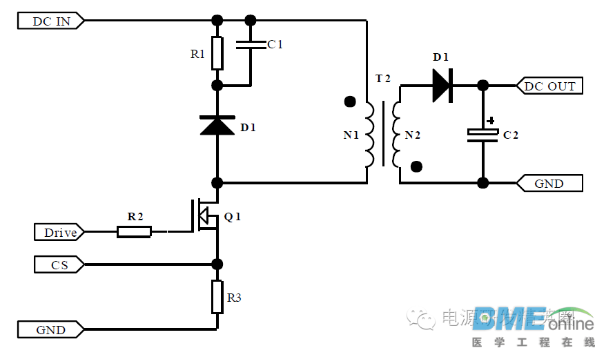 开关电源各关键点波形追踪