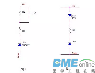 开关电源RCD吸收电路解析