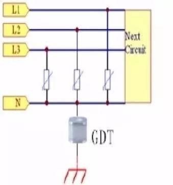 分享几个电源系统防雷保护电路