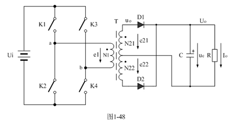 (连载44)整流输出全桥式变压器开关电源