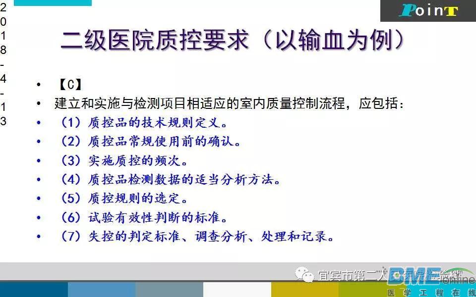 检验科室内质控常见方法及问题