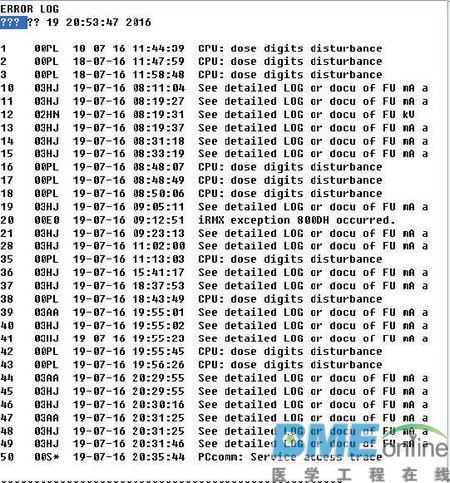 飞利浦Digital Diagnost1.4 DR报错03HJ维修详解