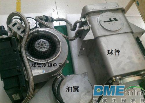 西门子 SOMATOM CT DURA422球管漏油故障判断和维修