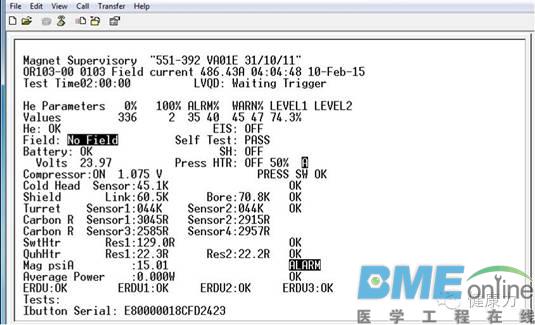 西门子 Spectra 3.0T 磁体系统维修案例