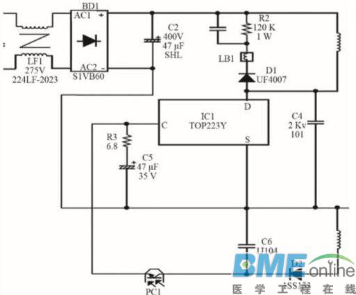 脉搏血氧饱和度仪维修实例